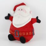 BSCI Factory Wholesale Plush Toy Stuffed Santa Claus Christmas Gift Dolls - Image 2