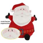 BSCI Factory Wholesale Plush Toy Stuffed Santa Claus Christmas Gift Dolls - Image 5