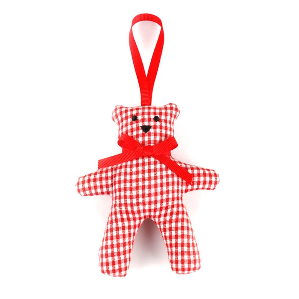 Christmas Tree Decorations Supplies Custom Soft Bear Bauble Christmas Tree Decorations Supplies Custom Soft Bear Bauble - Image 1