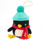 Custom Hanging Toy Penguin Decoration Christmas Tree Bauble