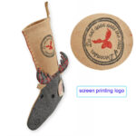High Quality Burlap Christmas Stocking - Image 4