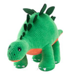 Wholesale Green Corduroy Stegosaurus Plush Dinosaur Soft Toy