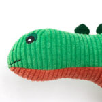 Wholesale Green Corduroy Stegosaurus Plush Dinosaur Soft Toy - Image 5
